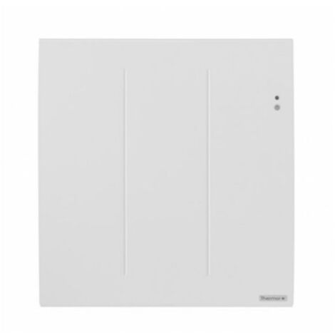 Thermor – Radiateur à inertie horizontal 1500W en aluminium – Chaleur douce programmable – Compatible Cozytouch – 479351