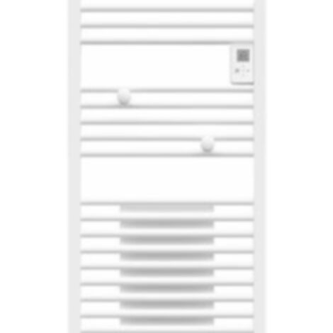 Thermor – Sèche-serviette électrique Riva 4 soufflerie 1500W blanc satin – Puissance 1500W – Dimensions compactes pour espaces réduits
