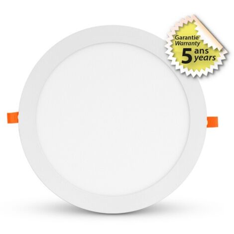 PLAFONNIER LED BLANC Ø300 24W 4000K GARANTIE 5 ANS (1/7)