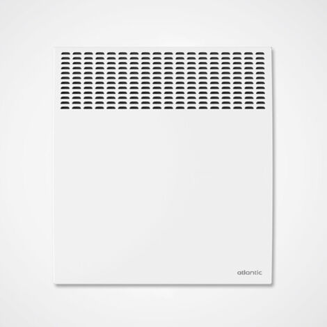 convecteur électrique - atlantic f617 - horizontal - 1250 watts - blanc - atlantic 561732