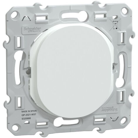 Schneider Electric - Obturateur Ovalis Blanc - S320666 (1/6)