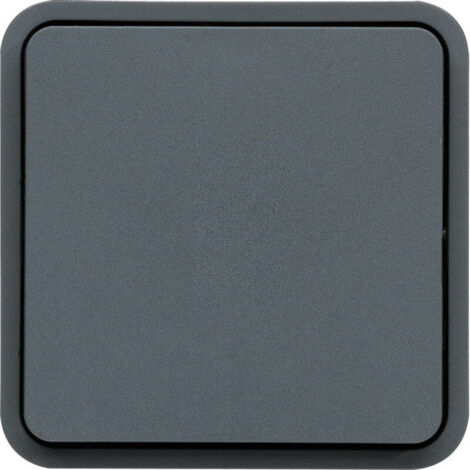 Hager – Va-et-vient étanche associable 10AX – IP55 – Raccordement Quickconnect sans vis – Gris (1/5)