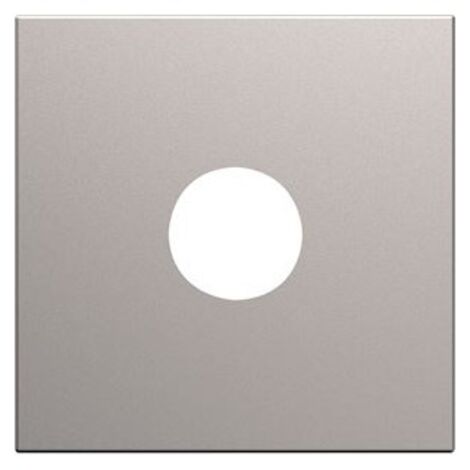 Hager - WXD251T - Enjoliveur prise TV 2M titane