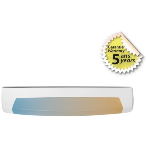 Vision-El – Réglette de salle de bain LED 8W – CCT 3000K/4000K/6000K – IP44 – 1000 à 1100 lumens – Dimensions 438.5x64x84mm