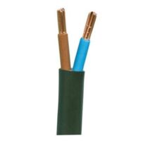 Câble électrique R2V 2x25mm² – Conducteur cuivre rigide – Tension 1200V – Isolation XLPE – Température max 70°C – Gaine PVC noir – Courant