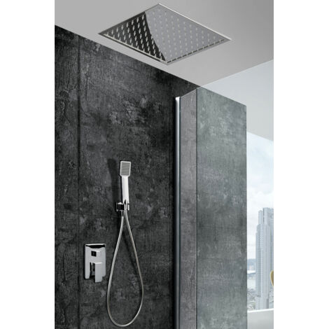 Conjunto ducha monomando empotrado Gales IMEX GTG008