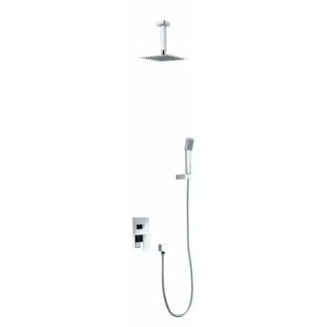 Conjunto ducha monomando empotrado Berlín IMEX GT006