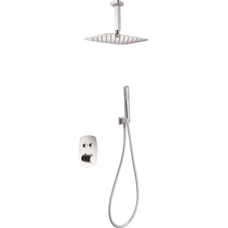 Conjunto ducha termostático empotrado Feroe IMEX GPF036