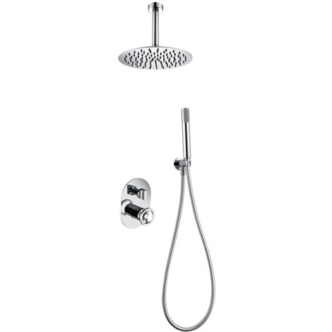 Conjunto ducha monomando empotrado Vesubio IMEX GTV038