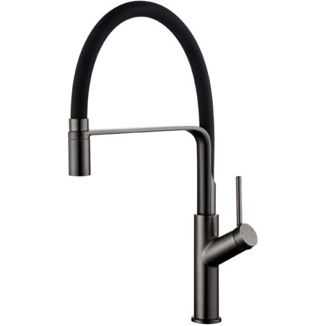 IMEX GCE022/BGM SENA Grifería De Cocina Color Black Gun Metal - ref: GCE022/BGM