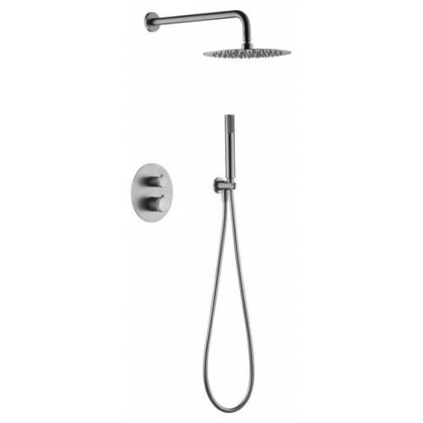 Conjunto ducha termostático empotrado Line IMEX GTD038