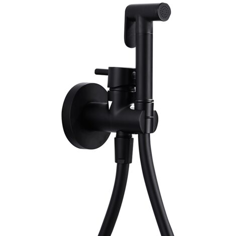 Grifo empotrado de bidé IMEX RDM001/NG Múnich negro mate 
