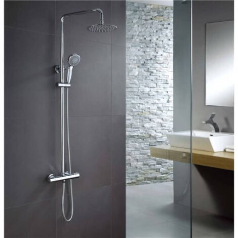 Conjunto ducha termostática Londres IMEX BTL011