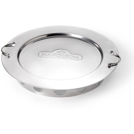 Napoleon – Anneau de diffusion pour fumage barbecue à charbon 57 cm – Acier inoxydable – Cuisson indirecte homogène – Compatible barbecues standards (1/4)