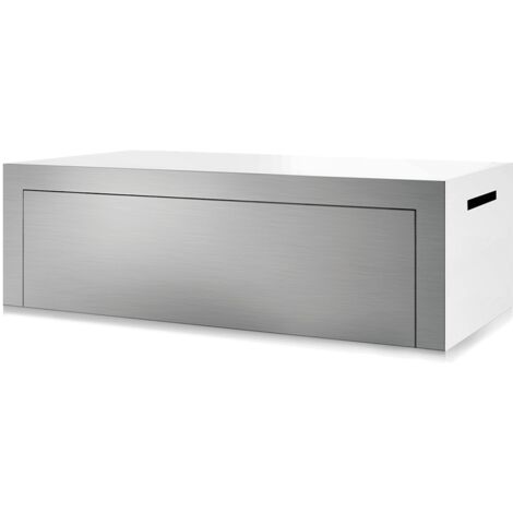 Forge Adour – Couvercle inox pour plancha Premium 60 – Dimensions L 83,2 x P 50 x H 25,3 cm – Résistant aux intempéries – CPIP60