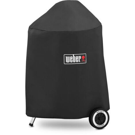 Weber – Housse de barbecue 47 cm – Résistante à l'eau et aux UV – 100% polyester – Sangles de fixation – Dimensions 50,8 x 88,5 x 52 cm