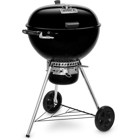 Weber – Barbecue à charbon 57 cm – Cuve en acier émaillé – Thermomètre intégré – Système de nettoyage One-Touch – 17301004 - E-5770