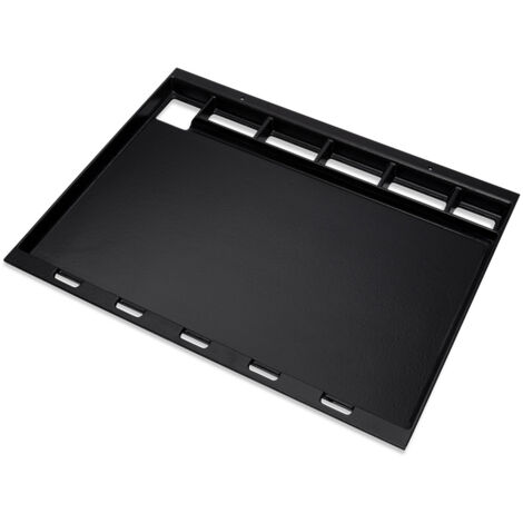 Weber – Plancha à gaz 3 brûleurs en fonte émaillée – Dimensions 57,5 x 44 cm – Compatible barbecue Spirit 300 – Cuisson uniforme et propre