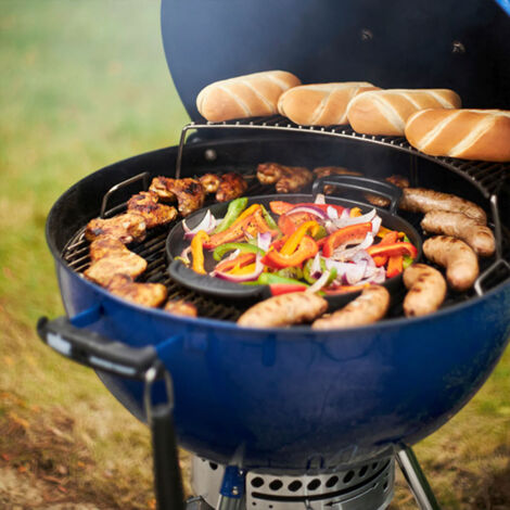 Barbecue à charbon Master-Touch GBS C-5750 - Ocean Blue