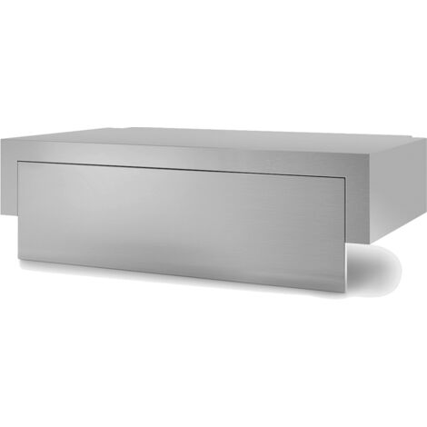 Forge Adour – Capot inox pour chariot à plancha 60 – Dimensions L 87,5 x l 55,6 x H 24,5 cm – Protection contre intempéries – CPIPC60