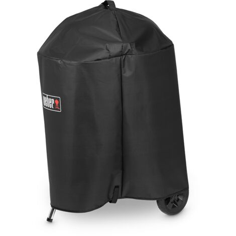 Weber – Housse de barbecue 57 cm – Imperméable et anti-UV – Polyester léger – Sangle de fixation pour maintien en place