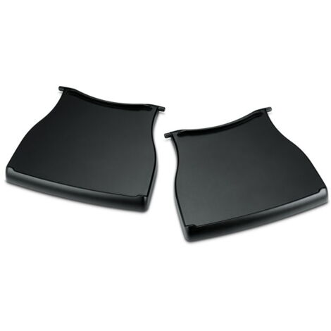 Weber – Lot de 2 tablettes rabattables pour barbecue Q1000/Q1200/Q1400 – Nylon renforcé à la fibre de verre – Installation facile avec crochets