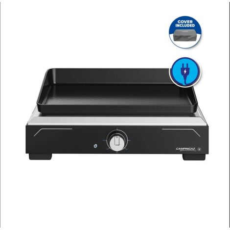 PLANCHA A POSER ELECTRIC 1 XD - 45x30 cm - Plaque fonte émaillée avec housse de protection