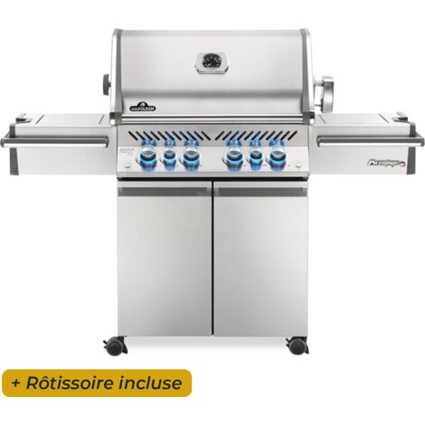 Pack Barbecue à gaz Prestige PRO 500 + Plancha