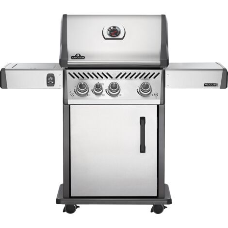Pack Barbecue à gaz Rogue PRO 425 Inox + Plancha (1/5)