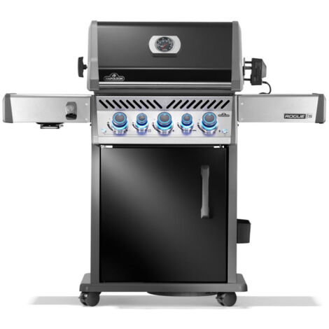 Barbecue à gaz Rogue PRO-S 425 + Sizzle Zone + Brûleur arrière + Rôtissoire - Noir