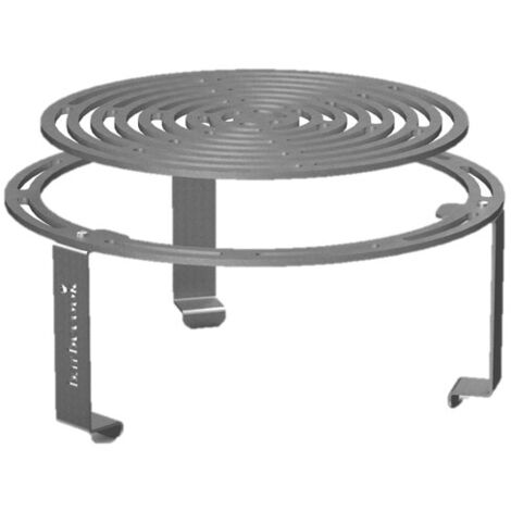 Support et grille surélevée Dynamic Centre pour brasero Nestor – Acier au carbone 6mm – Diamètre cuisson 36cm – Chaleur uniforme – Barbecook