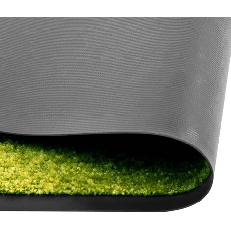Furniture Limited - Paillasson lavable Vert 40x60 cm