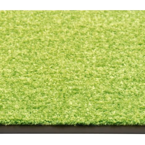 Furniture Limited - Paillasson lavable Vert 40x60 cm