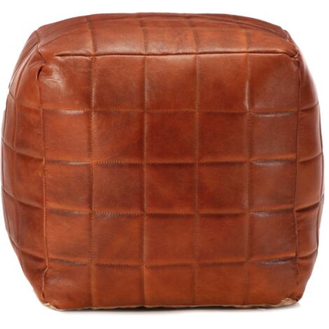 Dekorist Ottoman Pouffe, Tabouret Cube confortable, Sac de haricots en