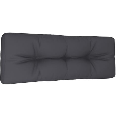 Furniture Limited - Coussin de palette anthracite 120x40x12 cm