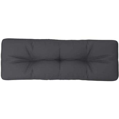 Furniture Limited - Coussin de palette anthracite 120x40x12 cm