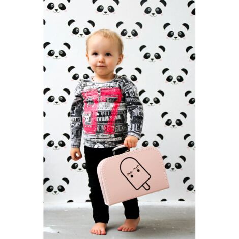 Furniture Limited - Papier peint Fabulous World Panda Blanc