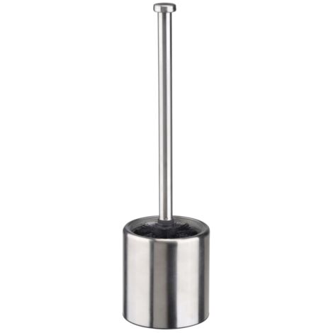 Furniture Limited -Brosse et porte-brosse de toilette 10 cm Acier