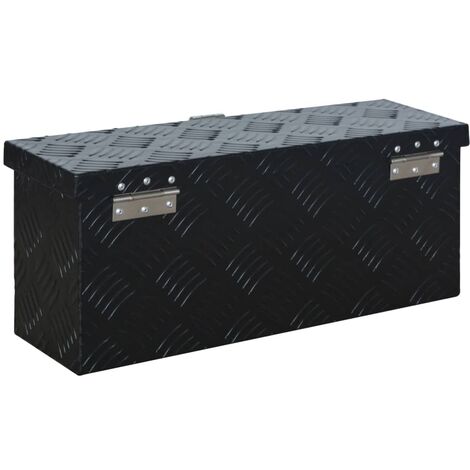 Boîte De Rangement En Métal Avec 5 Dossiers Suspendus - Classeur Portatif à Poignée, Serrure Et Clefs, Empilable, Protection Feu M1