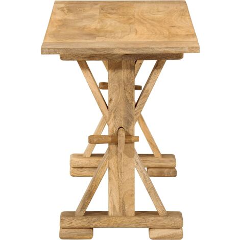 Furniture Limited - Banc 110x35x45 cm bois massif de manguier