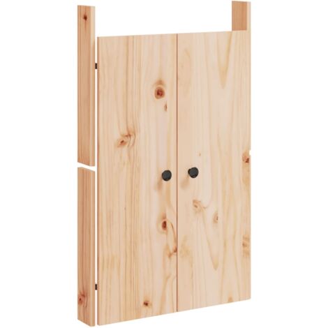 Furniture Limited - Portes de cuisine d'extérieur 50x9x82 cm bois