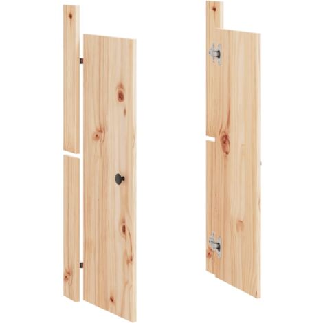 Furniture Limited - Portes de cuisine d'extérieur 50x9x82 cm bois