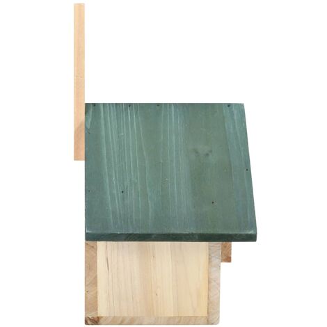 Furniture Limited - Nichoirs 4 pcs 24x16x30 cm Bois de sapin
