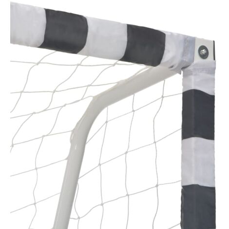 Furniture Limited - But de football 300x160x90 cm Métal Noir et b