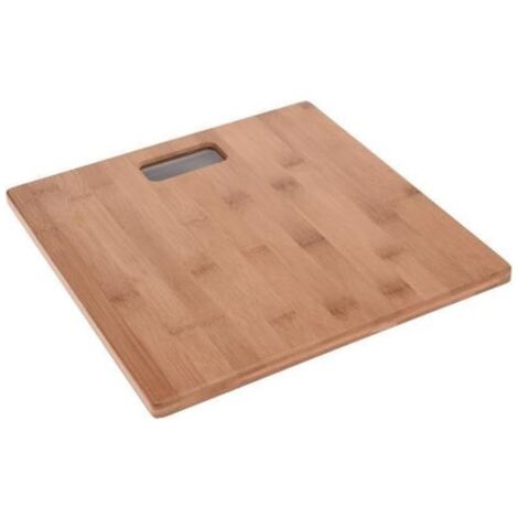 Furniture Limited - Pèse-personne Bambou 30x30 cm