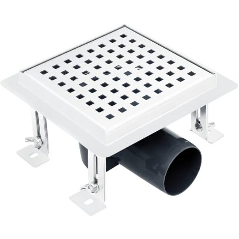 Furniture Limited - Drain de douche 15x15 cm Acier inoxydable