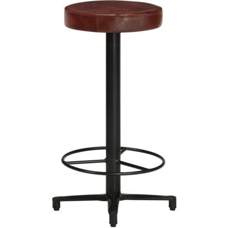Furniture Limited - Tabourets de bar lot de 2 66 cm cuir