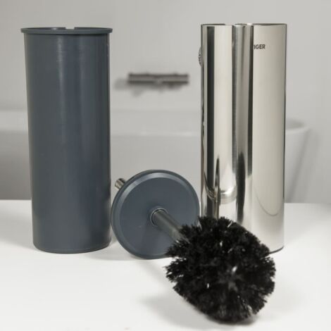 Furniture Limited - Brosse et porte-brosse de toilette Boston