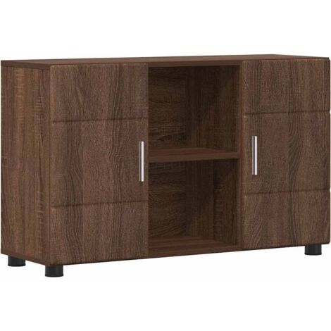 Maison Exclusive - Buffet avec étagère FLORIN Chêne brun 88,5 x 30,5 x ...