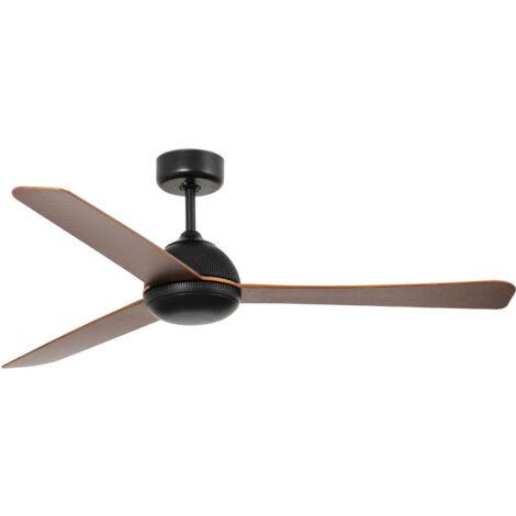 DC ceiling fan Grid Black with remote (1/2)